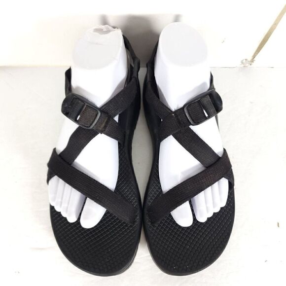 Chaco women’s Z/1 Classic Size US 10 Black Strappy Outdoor Sport Sandals Shoes - Picture 4 of 16